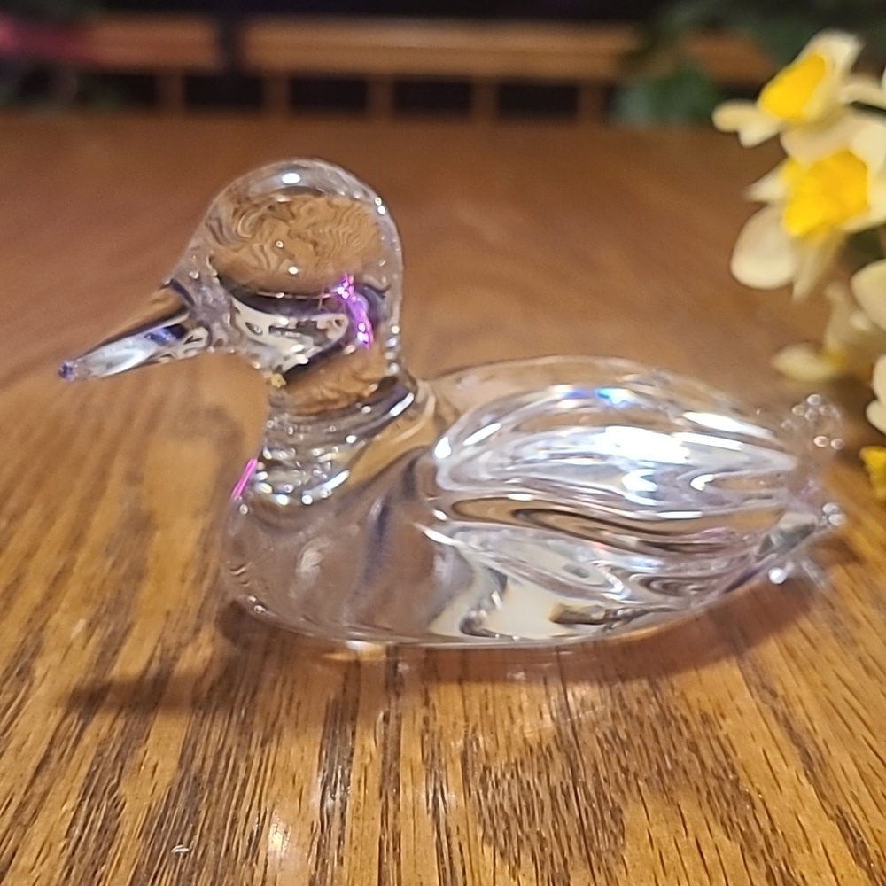 Princess House Crystal Duck